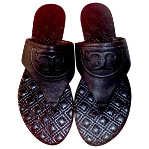 Tory Burch Fleming Flat Thong - North Leather